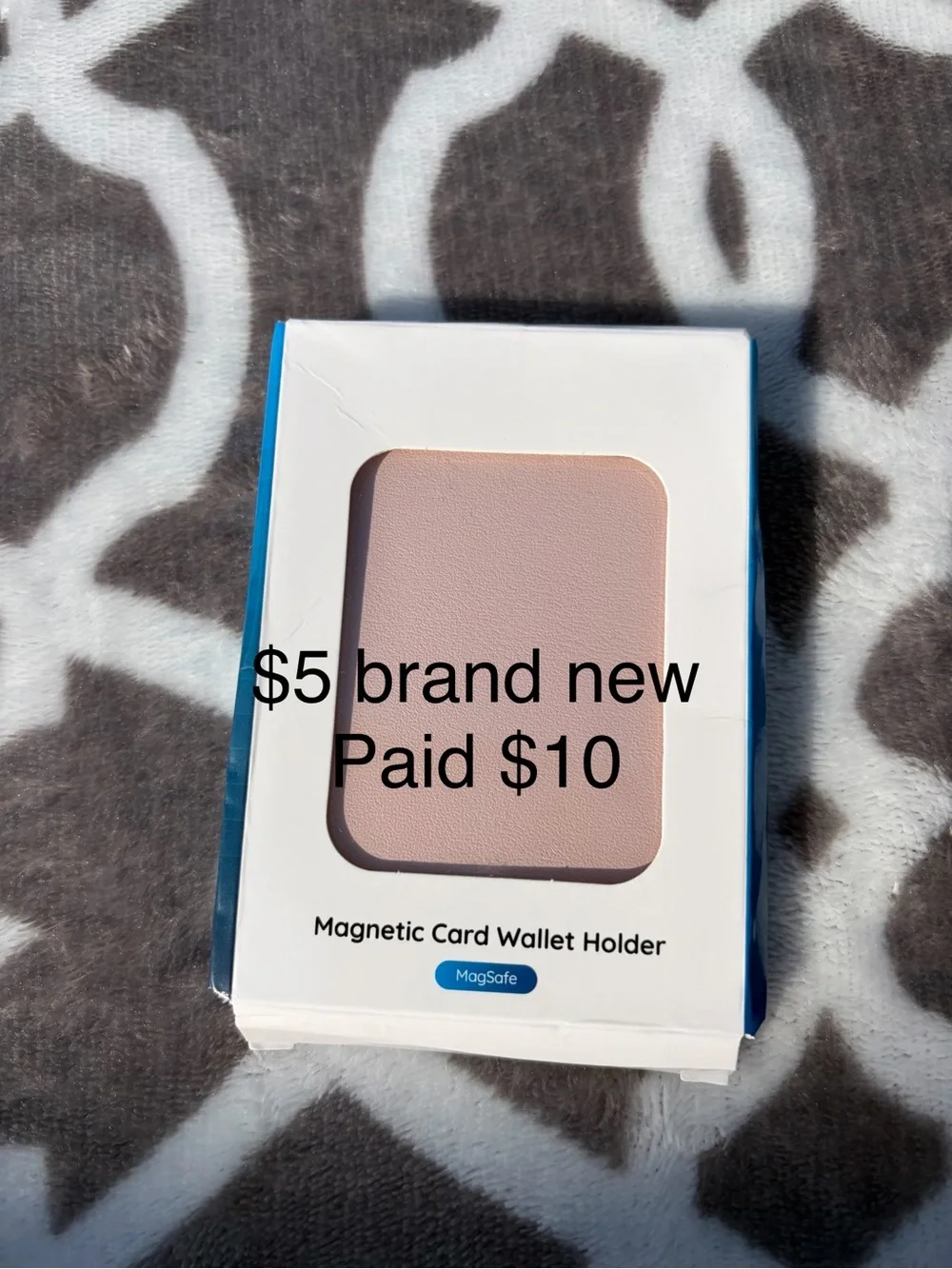MagSafe Magnetic Card Wallet Holder - Pink